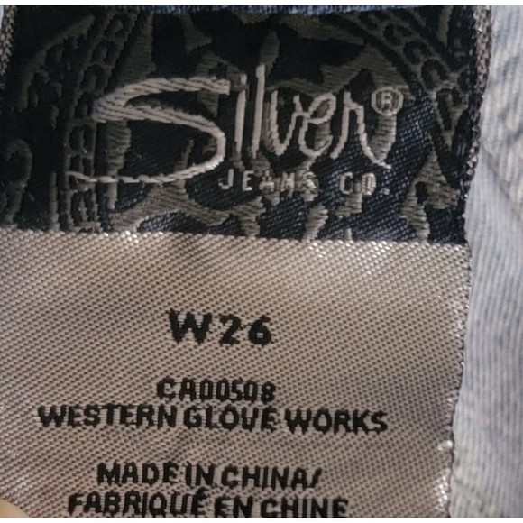 Silver Jeans Suki Rose Surplus Bermuda Shorts Women's Size 26 x 14 Blue Denim - Picture 5 of 14